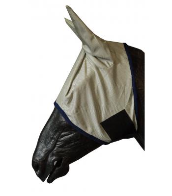 Vliegenmasker met oren met velcro by JMR