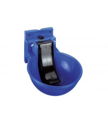 Drinkbak met klepel in stevig PVC