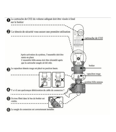 Patroon CO2 - 60 CC  airbaagvest  - Hit-air