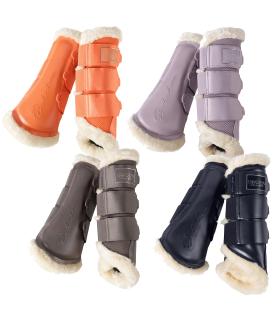 Beenbeschermers classic sports 2022 classic mesh faux fur - Eskadron