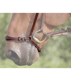 Duits rijhalster met koperen gesp - Dy'on