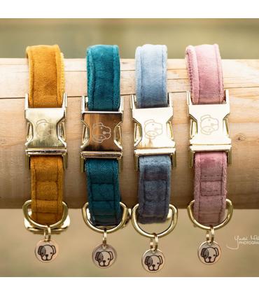 Hondenhalsband velvet - Kentucky