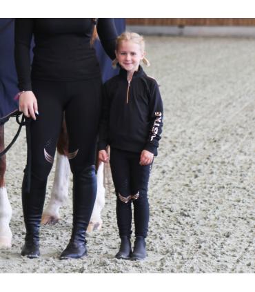 Paardrijlegging met kniewrong - kind - Gina - Equestre