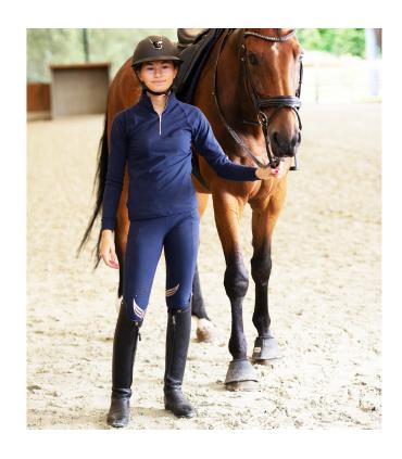 Paardrijleggings met kniestuk - Gina - Equestre