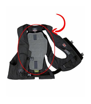 Hit-Air Lichte Rugbeschermer – Extra Bescherming voor je Airbagvest