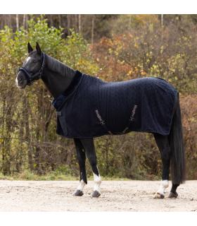 Marineblauw fleece shirt - Covalliero Winter 2024