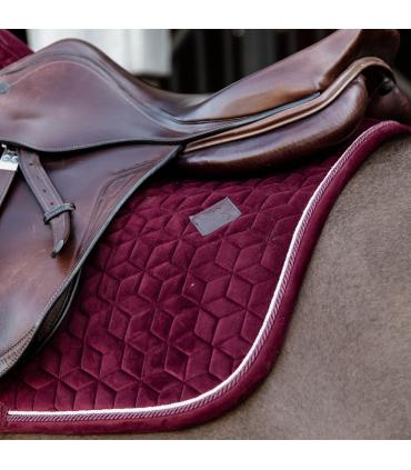 Kentucky Velvet Veelzijdig Zadeldek – Bordeaux