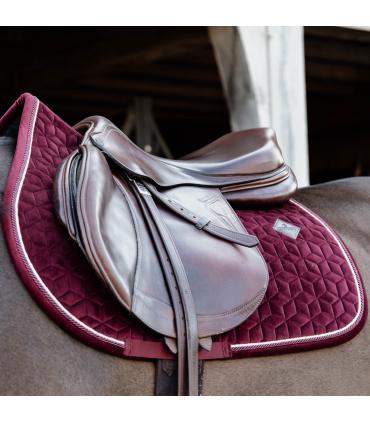 Kentucky Velvet Veelzijdig Zadeldek – Bordeaux