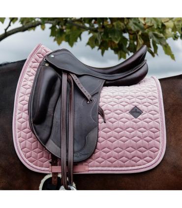 Kentucky Velvet Dressuur Zadeldek – Roze