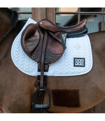 Fishbone Competition Zadeldek Wit - Kentucky