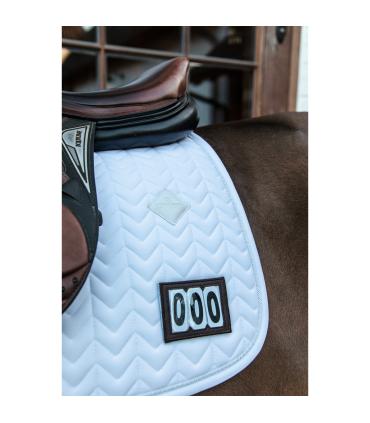 Fishbone Competition Zadeldek Wit - Kentucky