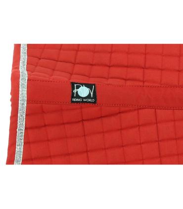 Riding World Girly zadeldek Rood